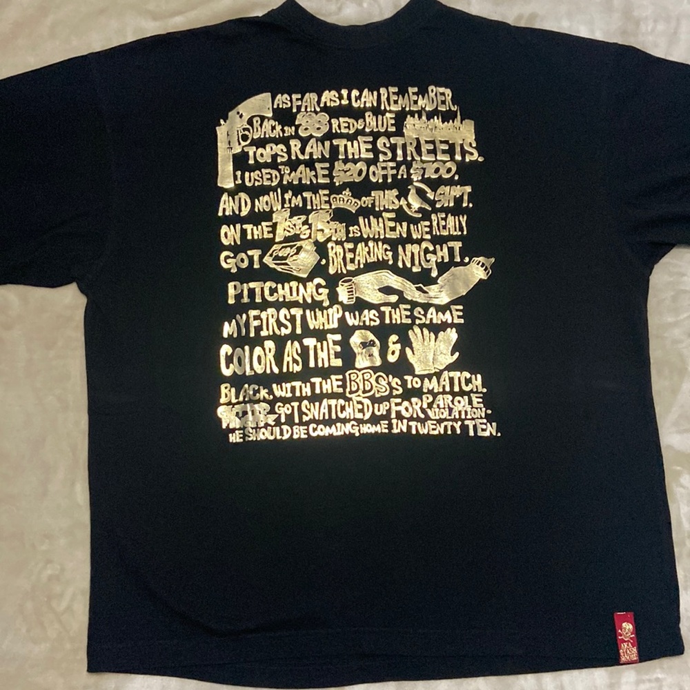 Black T Shirt by Stash House XL